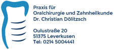 Praxis für Oralchirurgie und Zahnheilkunde, Dr. Christian Dölitzsch logo